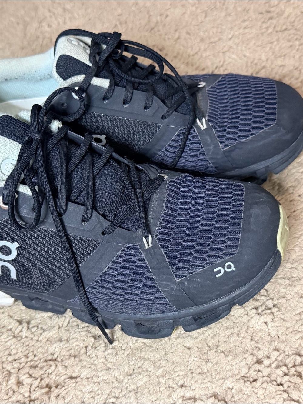 On Cloud Cloudflyer Running Shoes - Navy Blue/Black